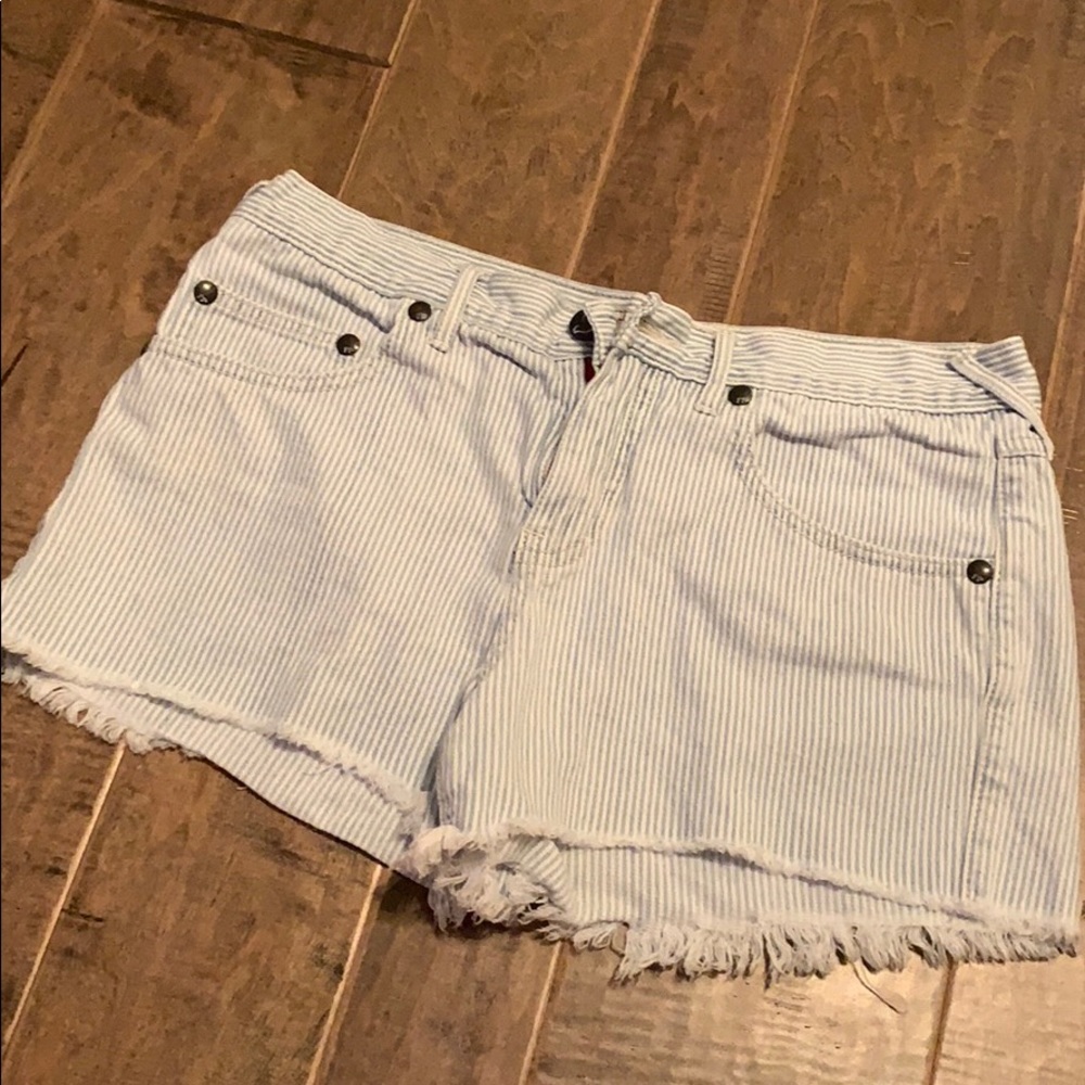 Free people striped shorts